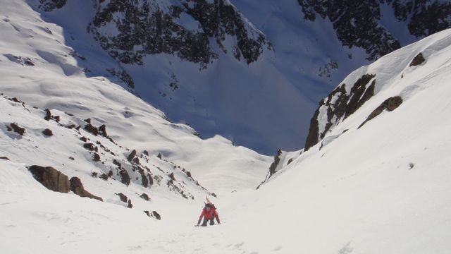 montée à La pointe Alphonse Favre