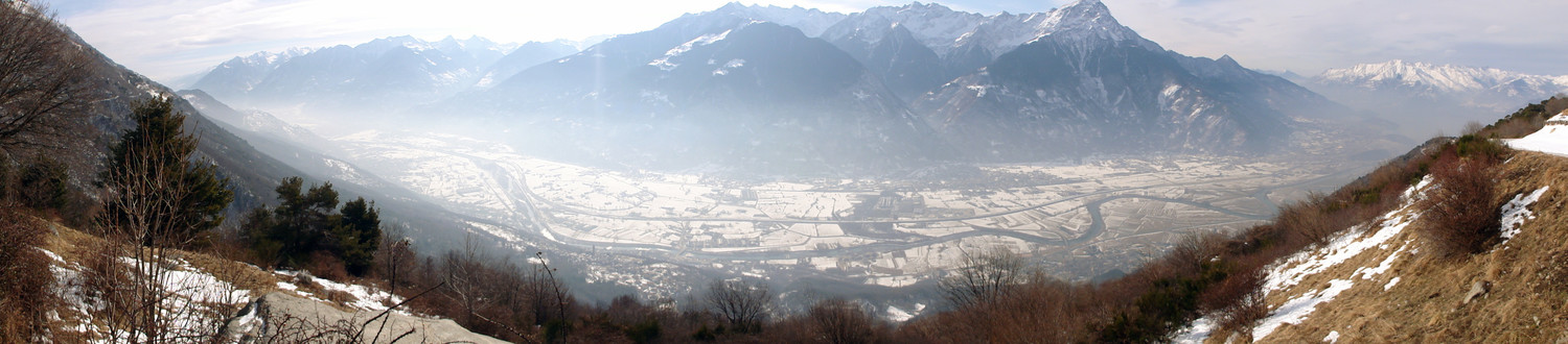 La Bassa Valtellina dalle Prati dell'O