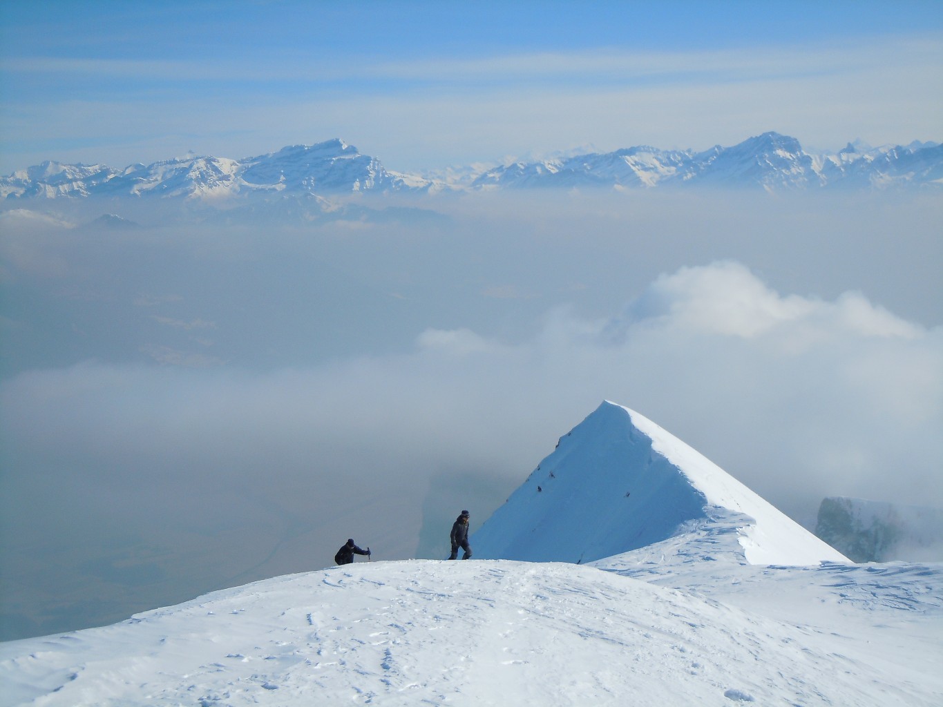 Depuis le sommet