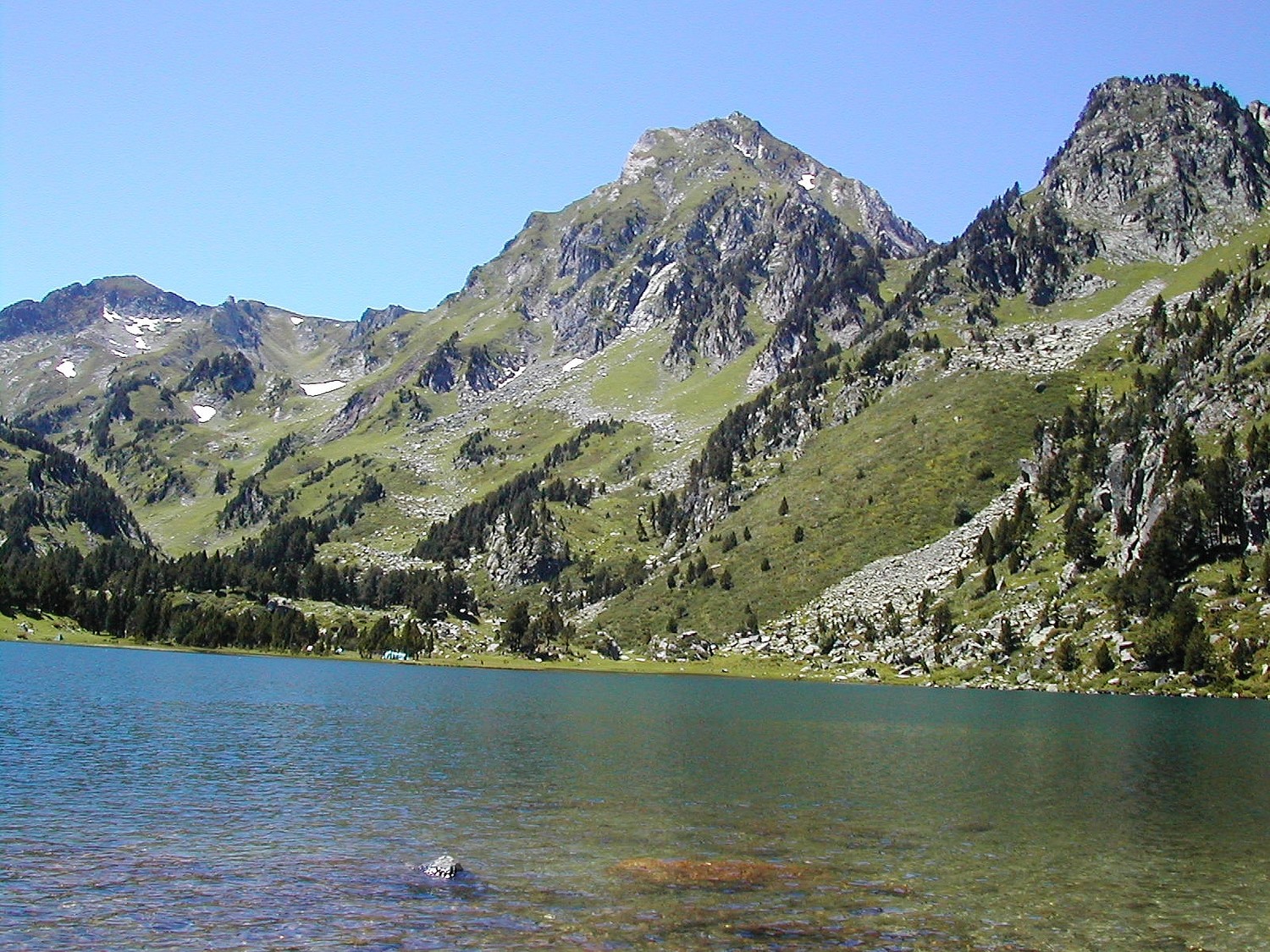 Roc Blanc - Etang du Laurenti