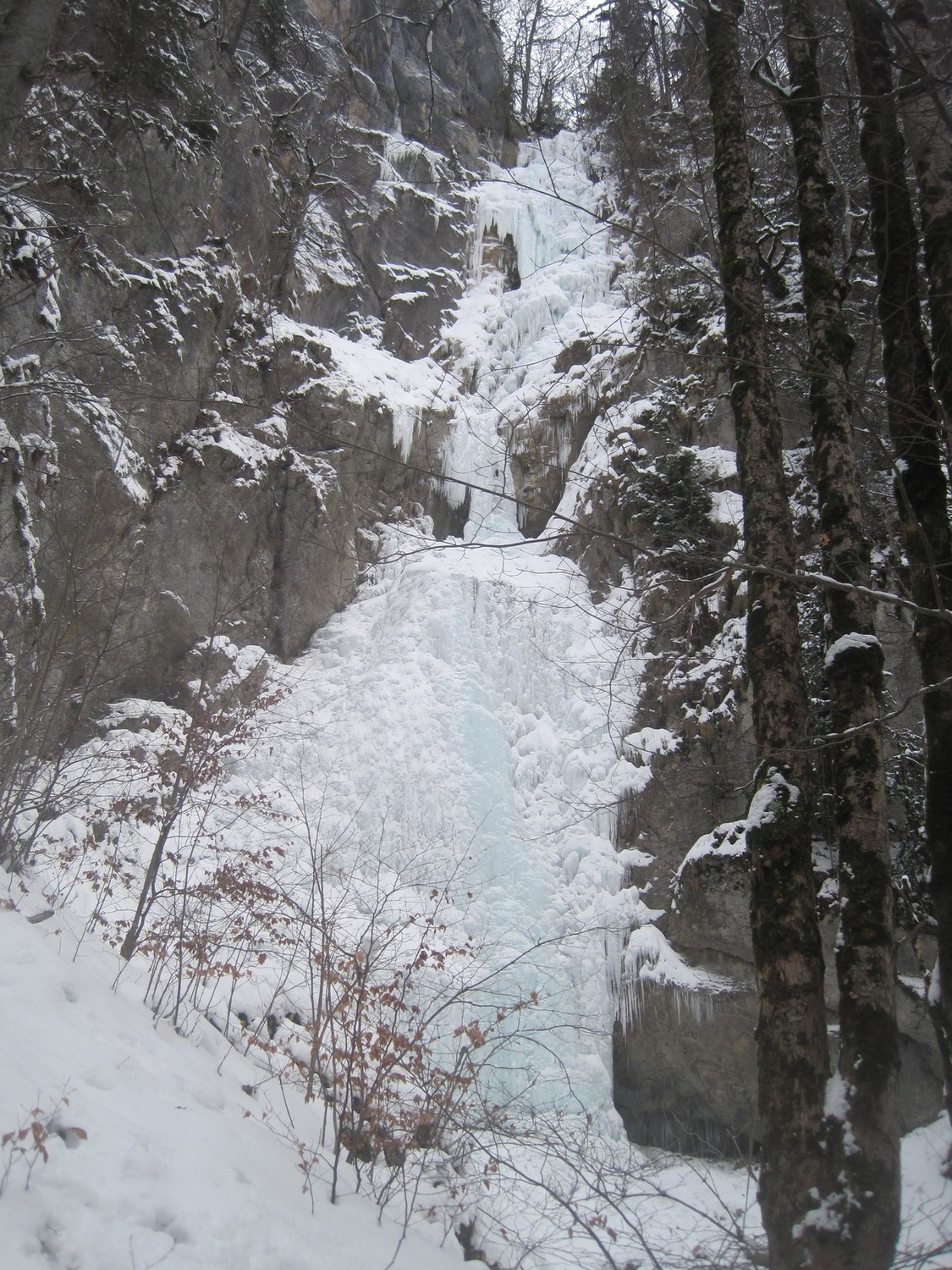 Cascade des Plagnes-Vue générale