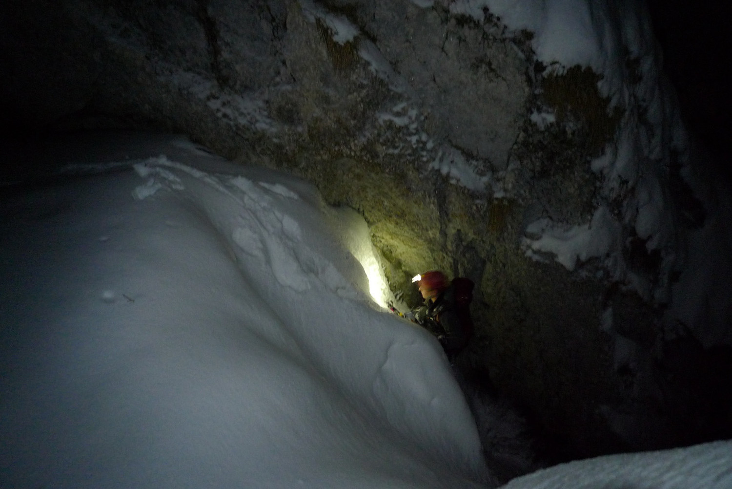 De la neige en quantité