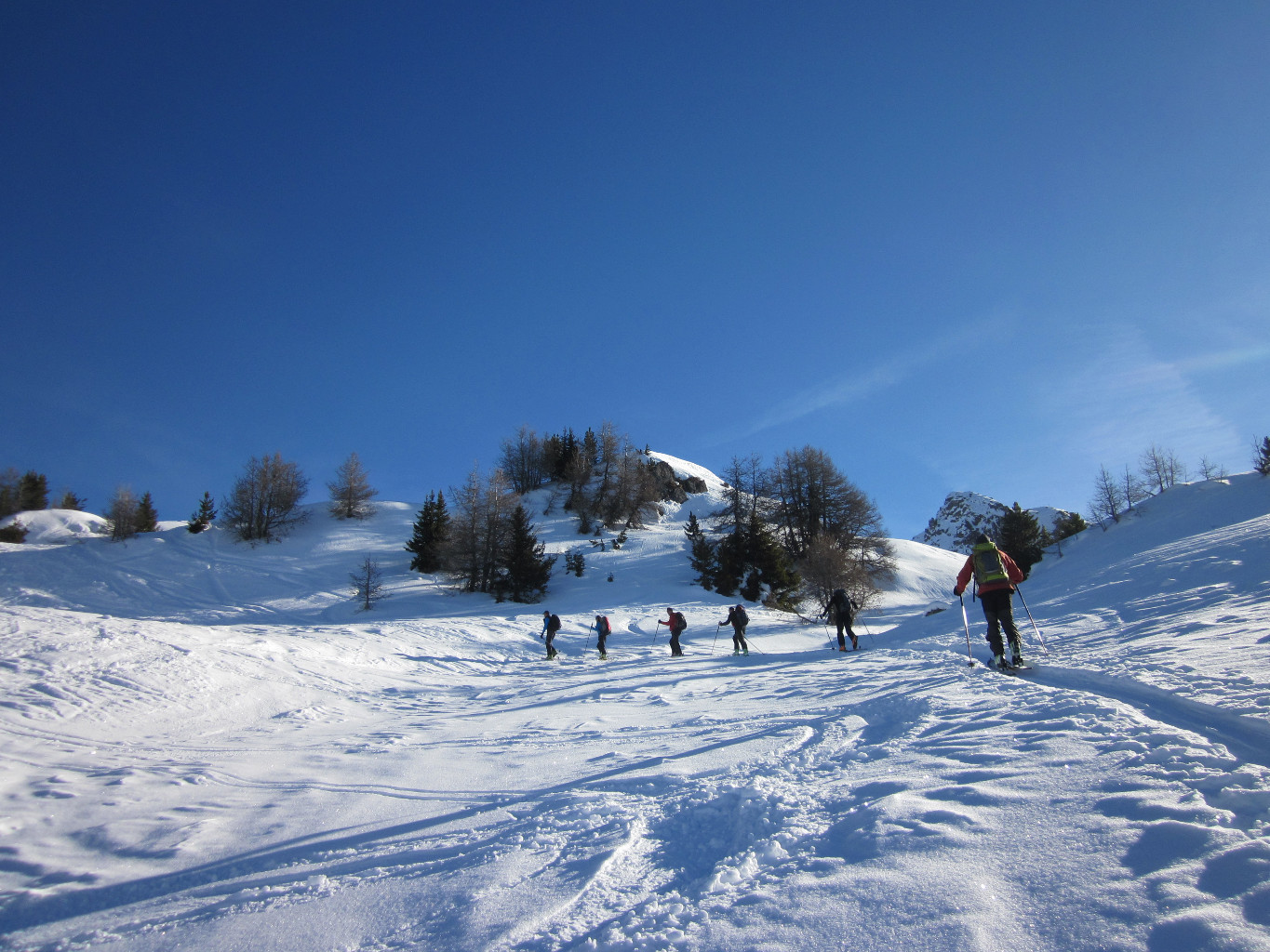 Montée à la pointe de Tsavolire
