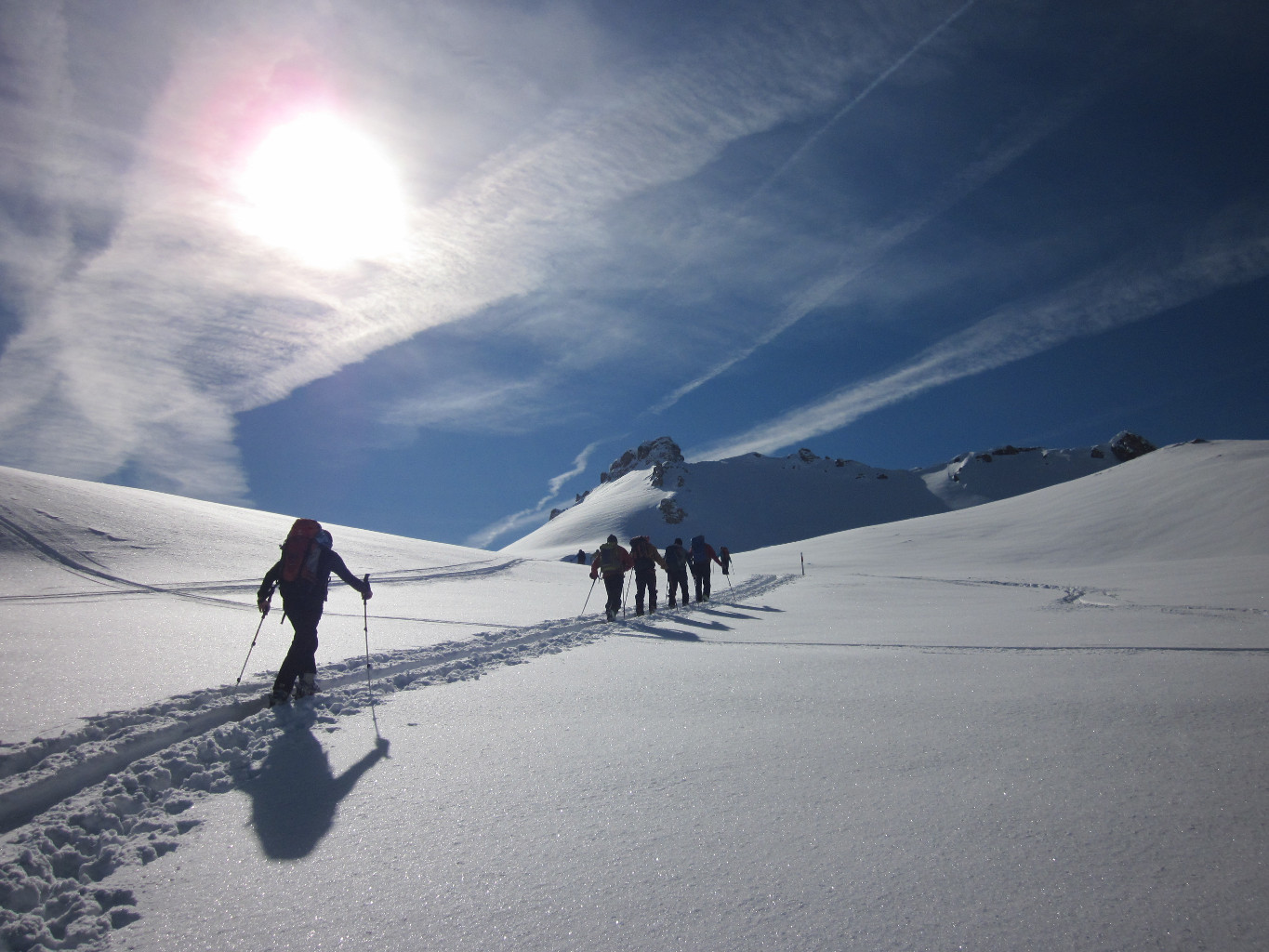 Montée à la pointe de Tsavolire