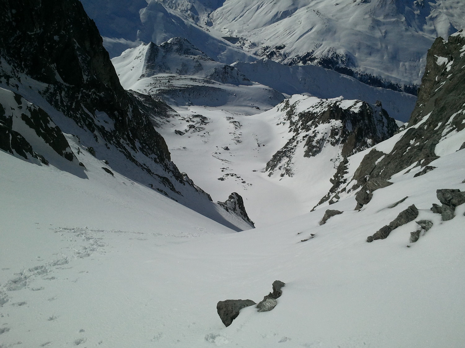 Le haut du couloir