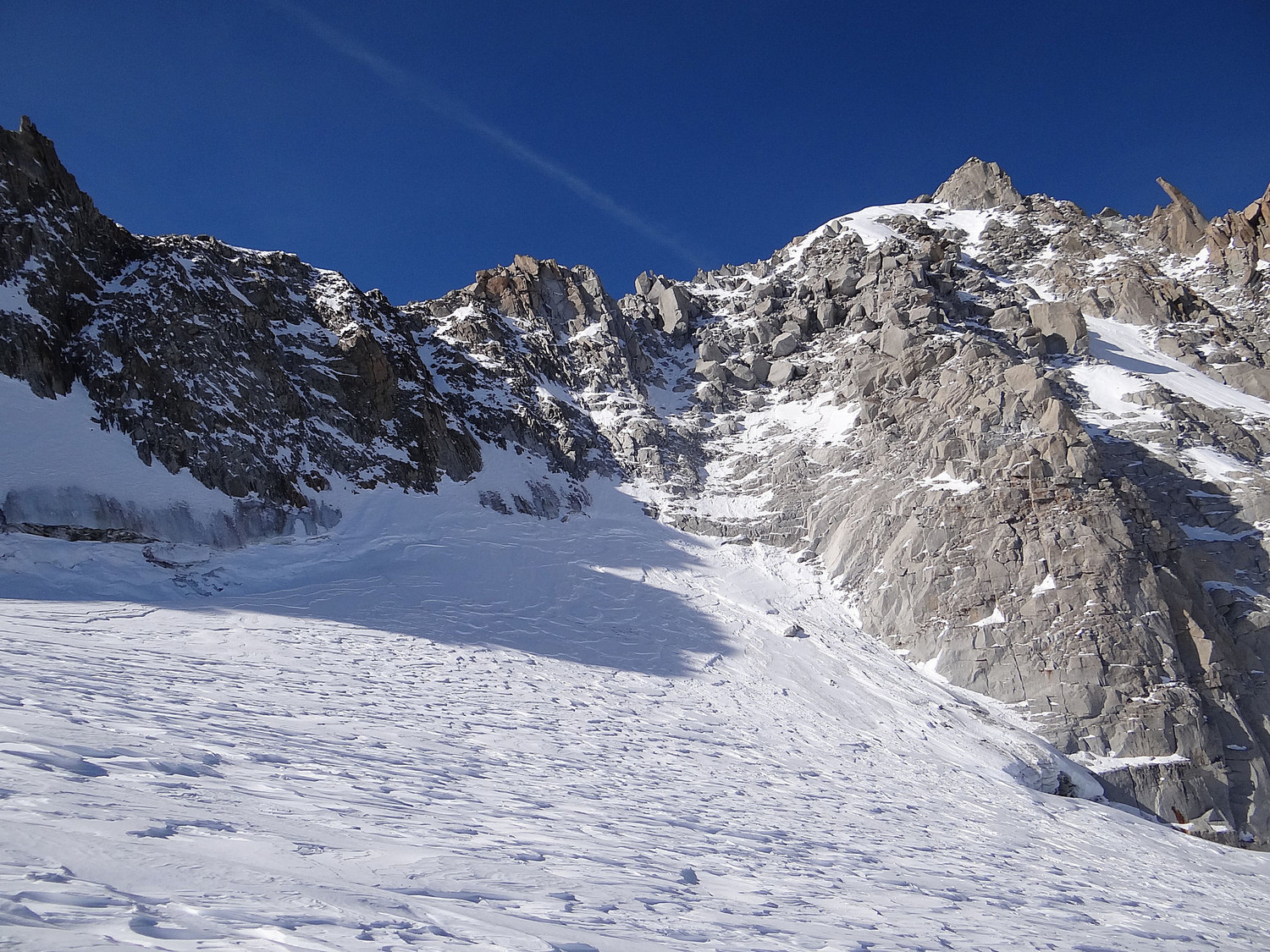 Tour Ronde - La voie Normale
