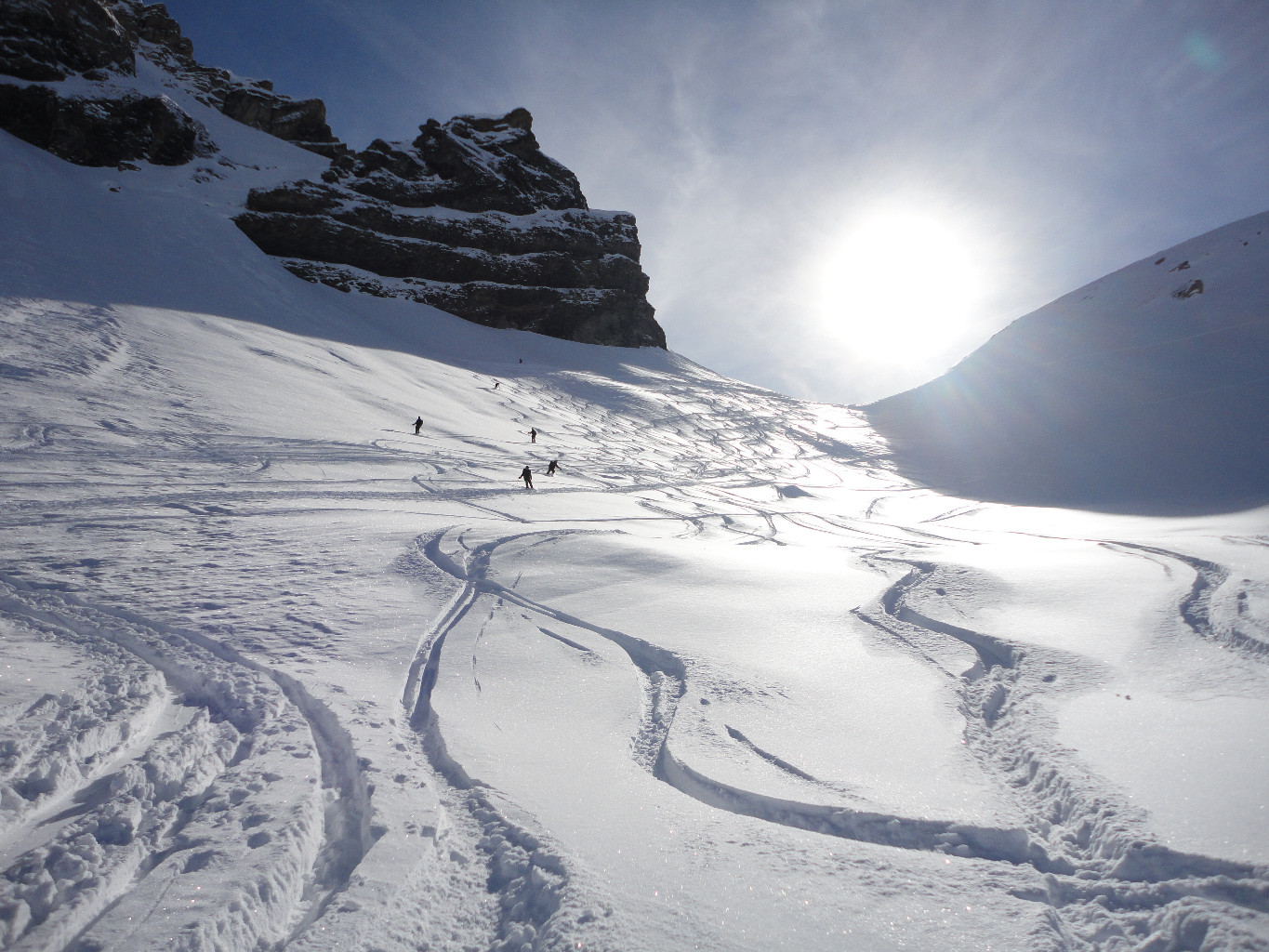 Enfin, de la bonne neige