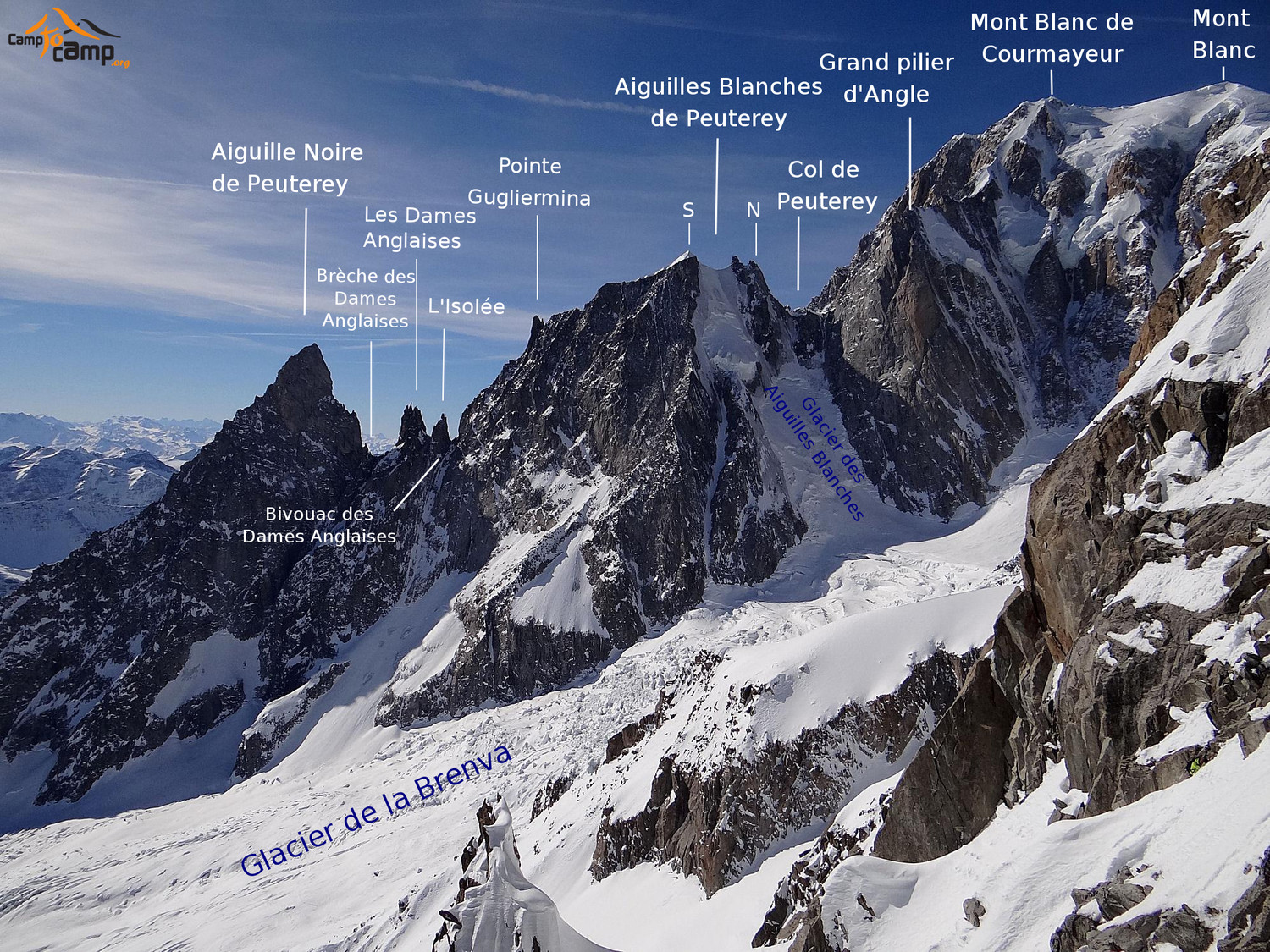 Arête de Peuterey
