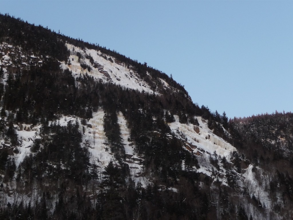 Mer de glace - vue d'ensemble