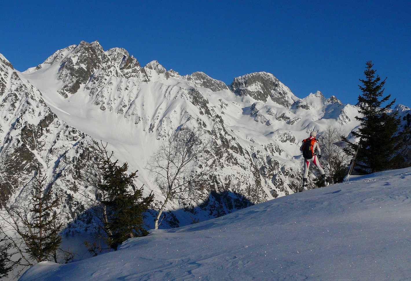 Retour sur la crête Praillet.