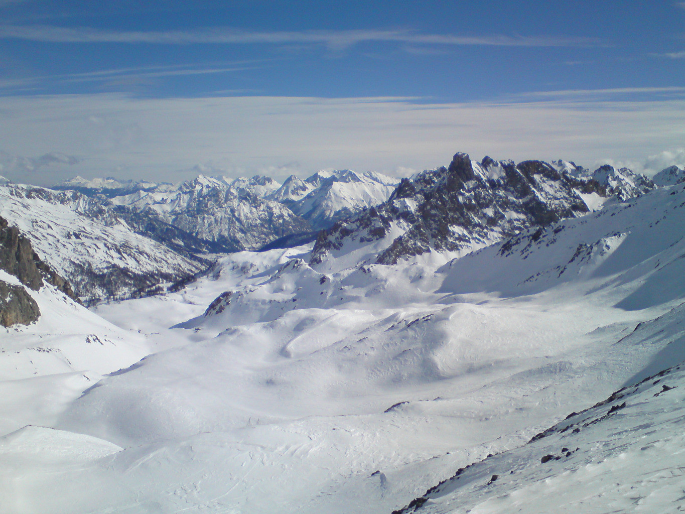 au sommet NW crête du chardonnet 1