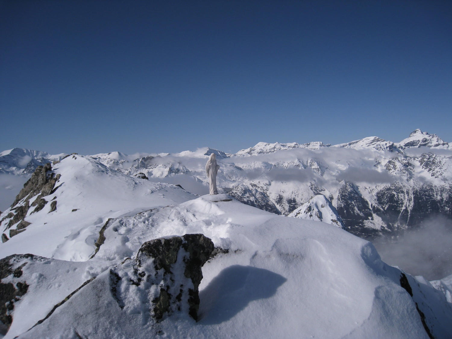 Pointe Ronde - vue prise depuis le sommet