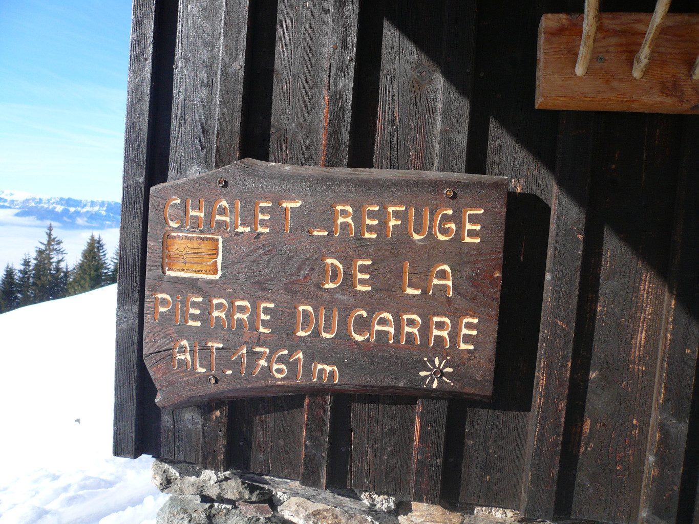 Refuge de la Pierre du Carre.
