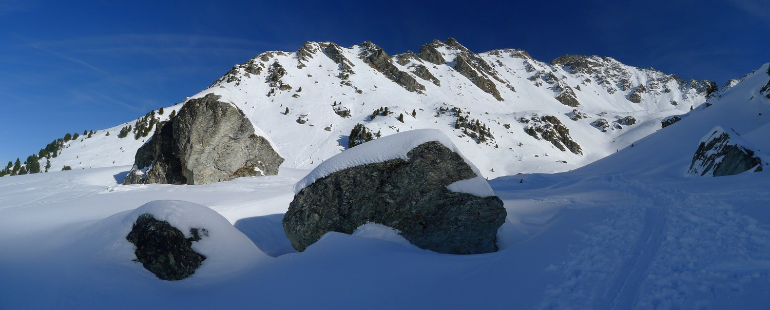 Début du vallon Les troutses