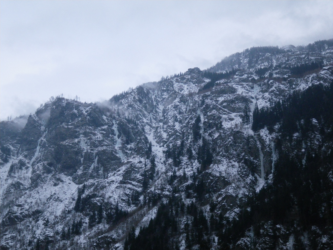 Cascades d'Orelle, secteur Falconnière