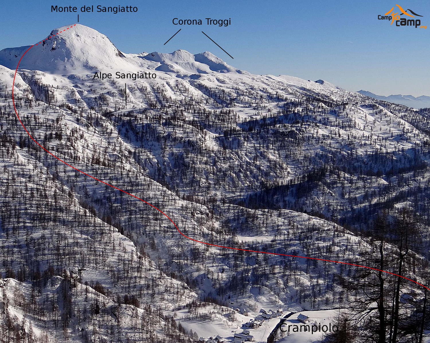 Monte del Sangiatto - Alpe Dèvero