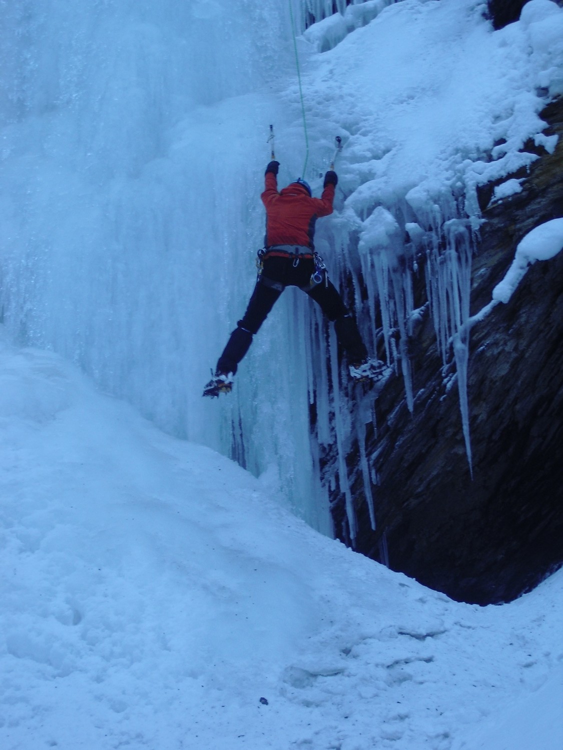 Alain , départ cascade du bas