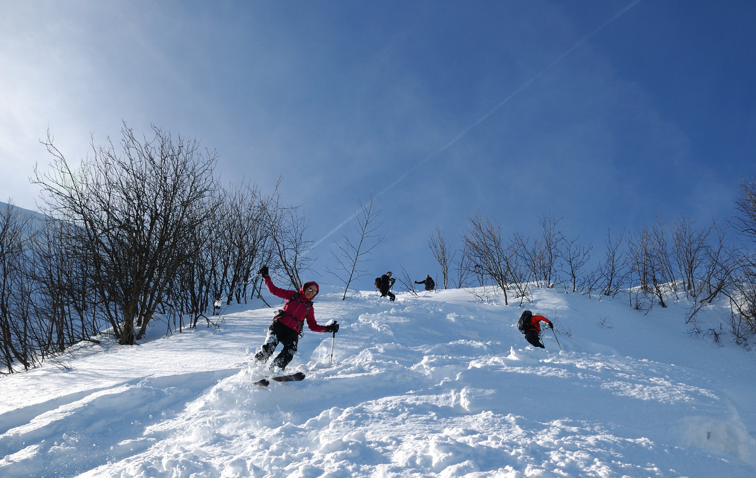 Raidillon sous l'épaule du Niderhorn