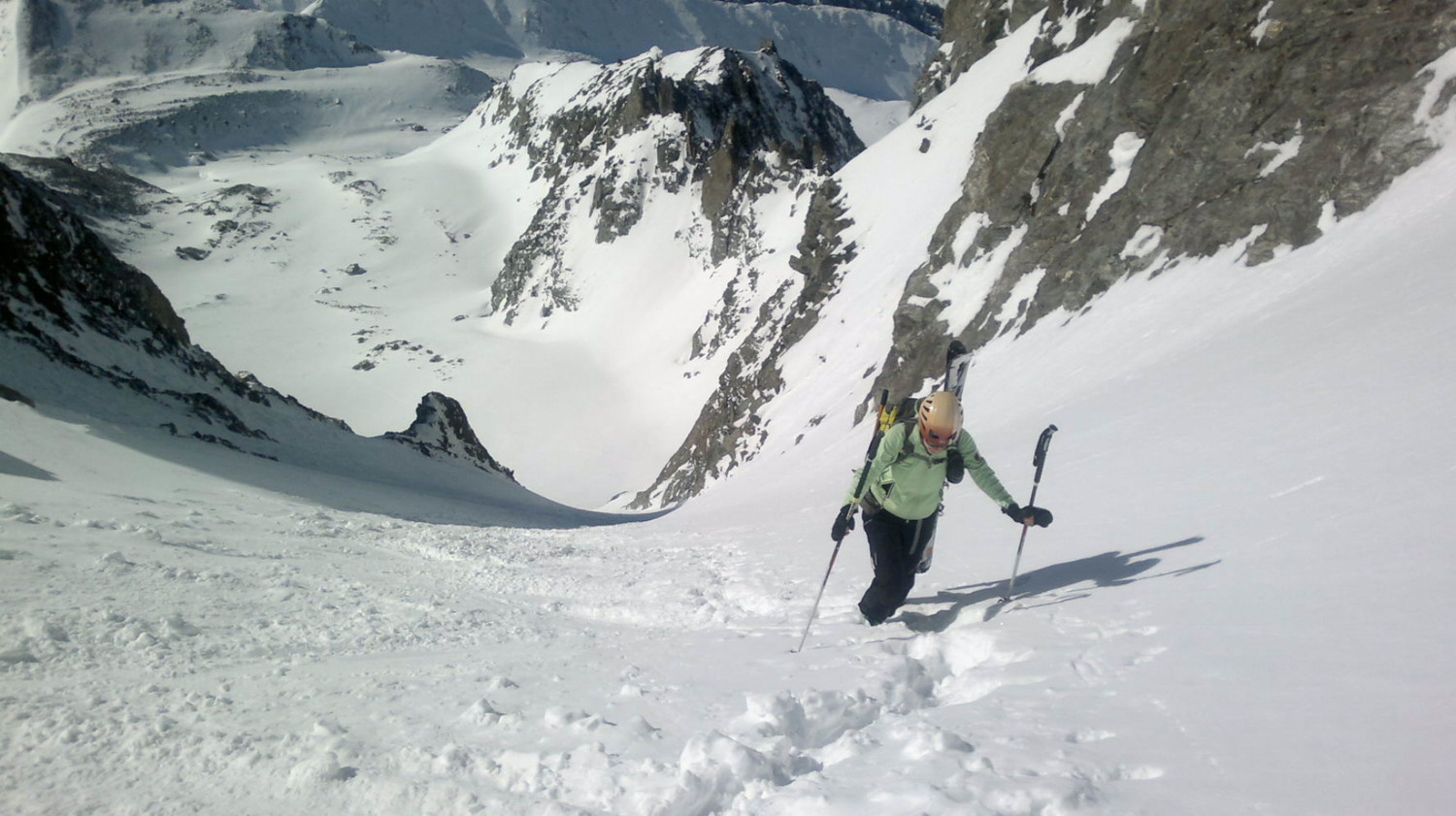 Arrivée au col de l'Epée