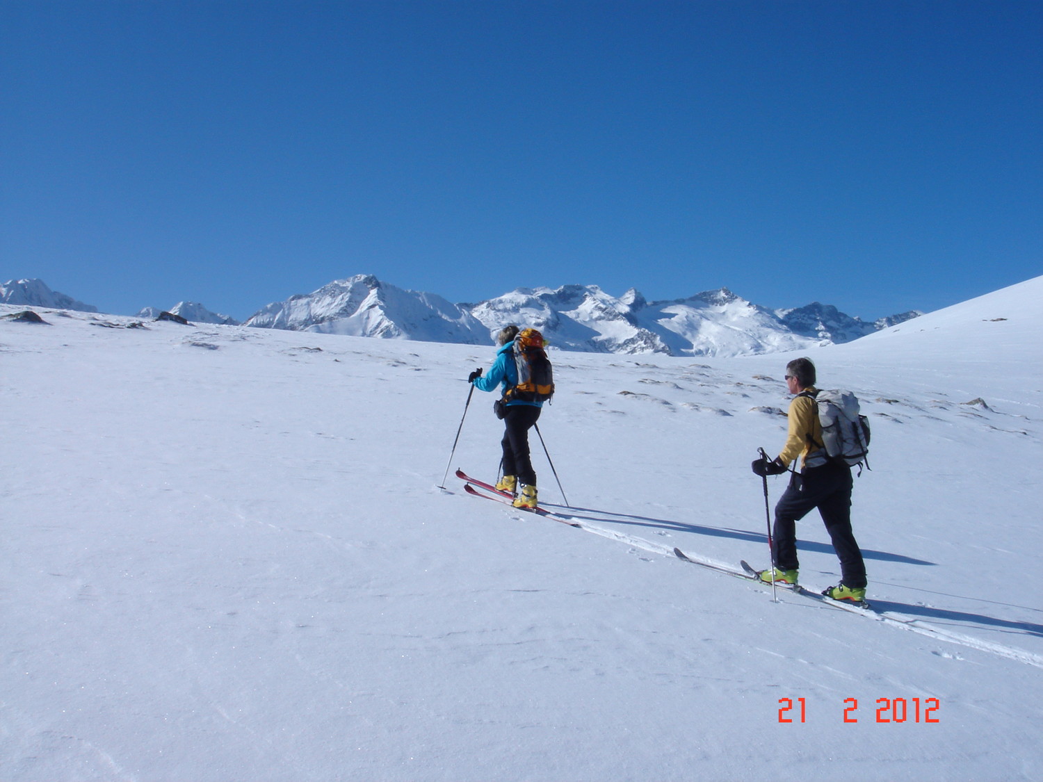 Arrivée au col de barèges