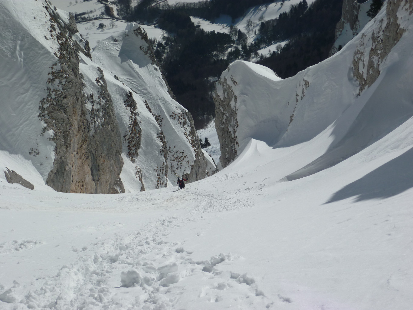 Une belle ambiance dans le couloir