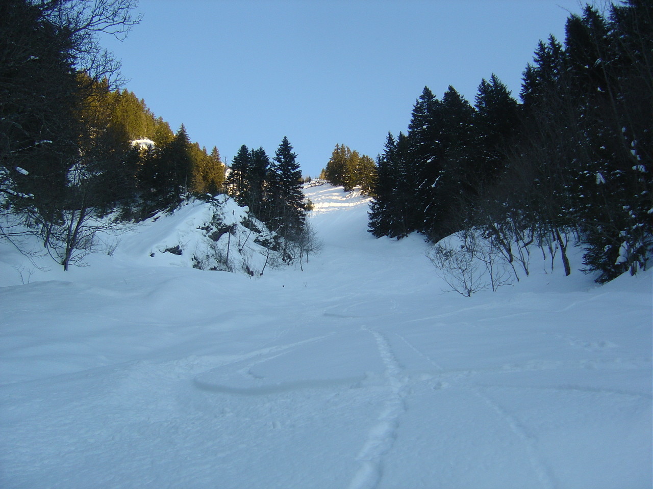 Bas du versant