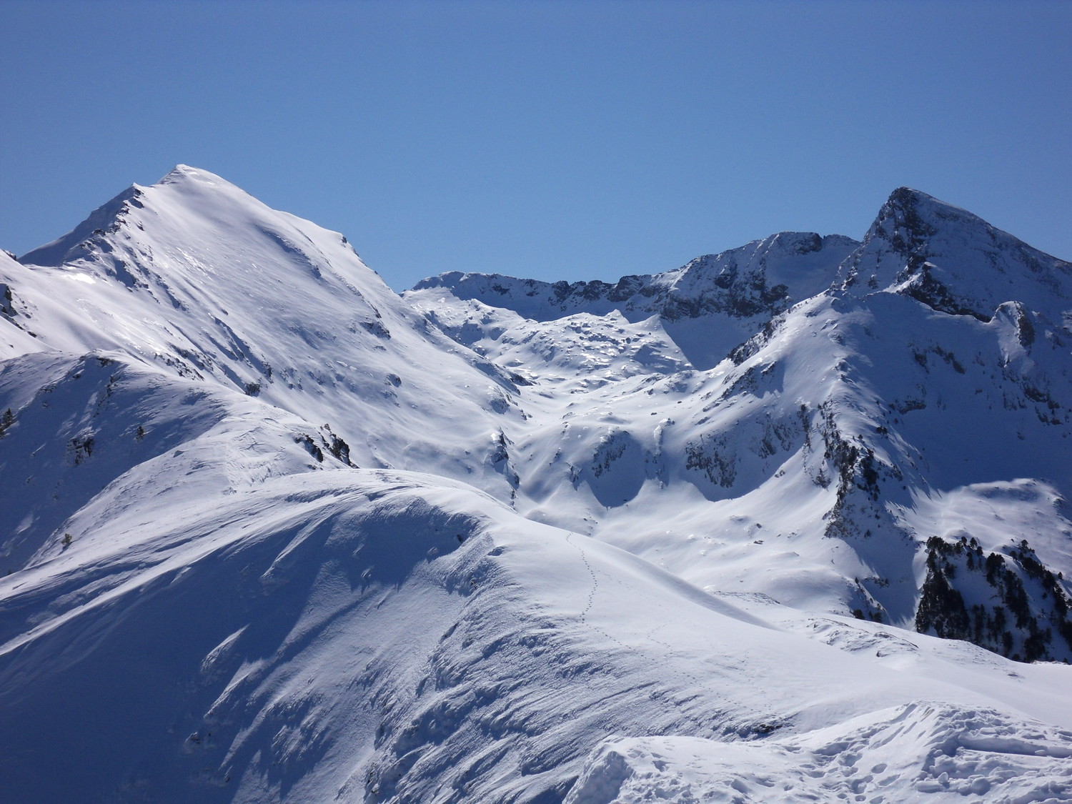 Pic de Thou depuis le Cap de Laubère
