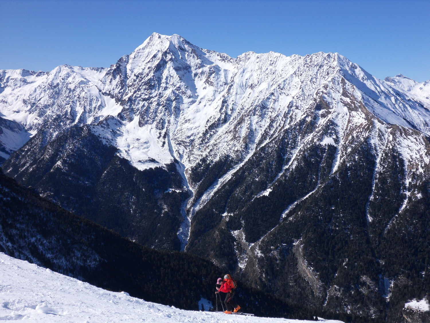 Pic d'Arêt depuis le Cap de Laubère