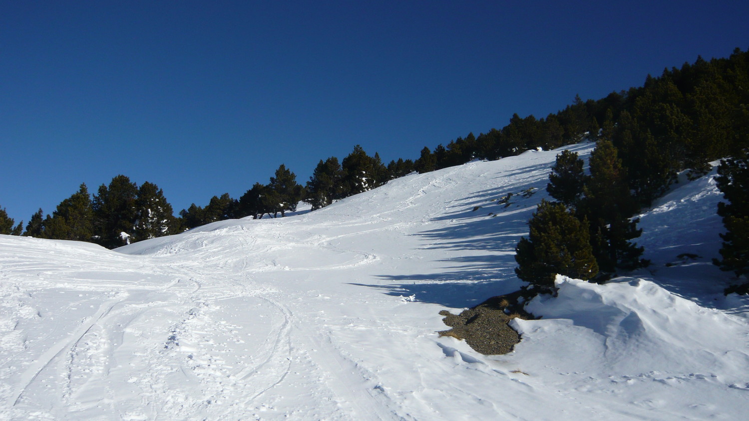 Descente sur les Camporeils
