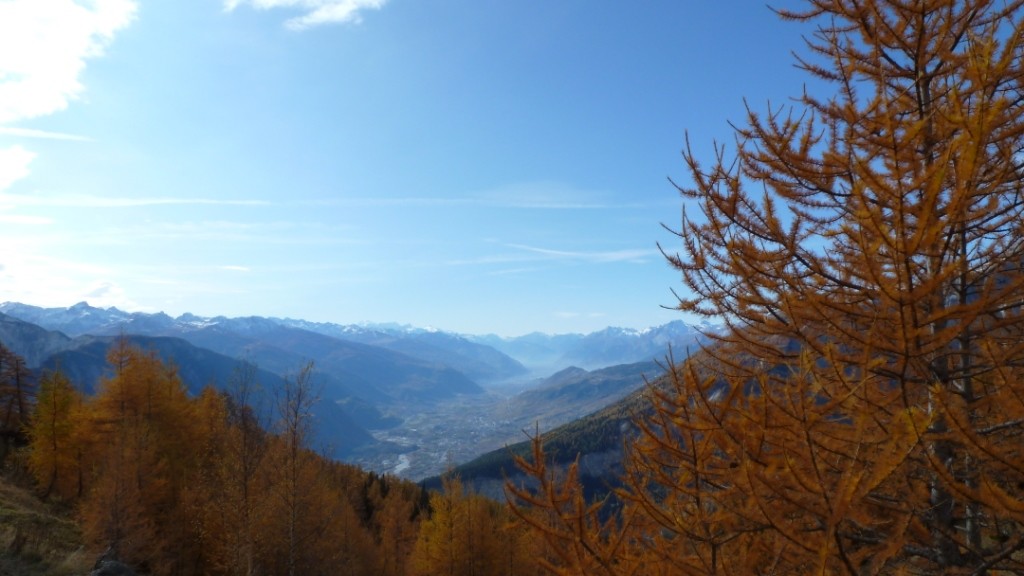 Panorama sur la vallée du Rhône