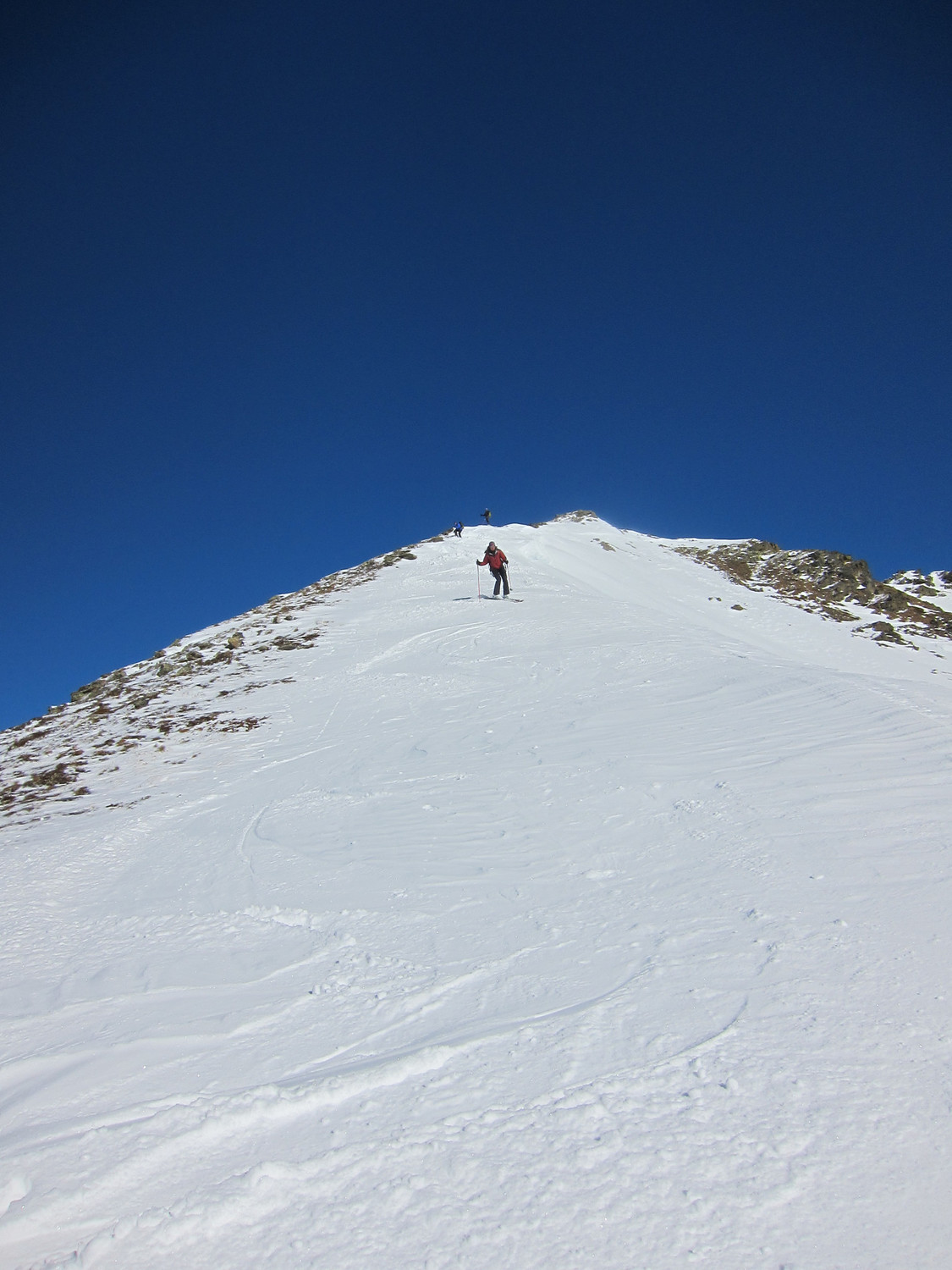 Descente de la croupe W