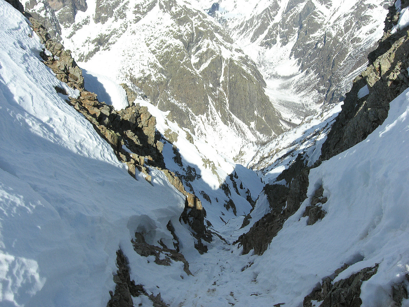 l'entrée du couloir