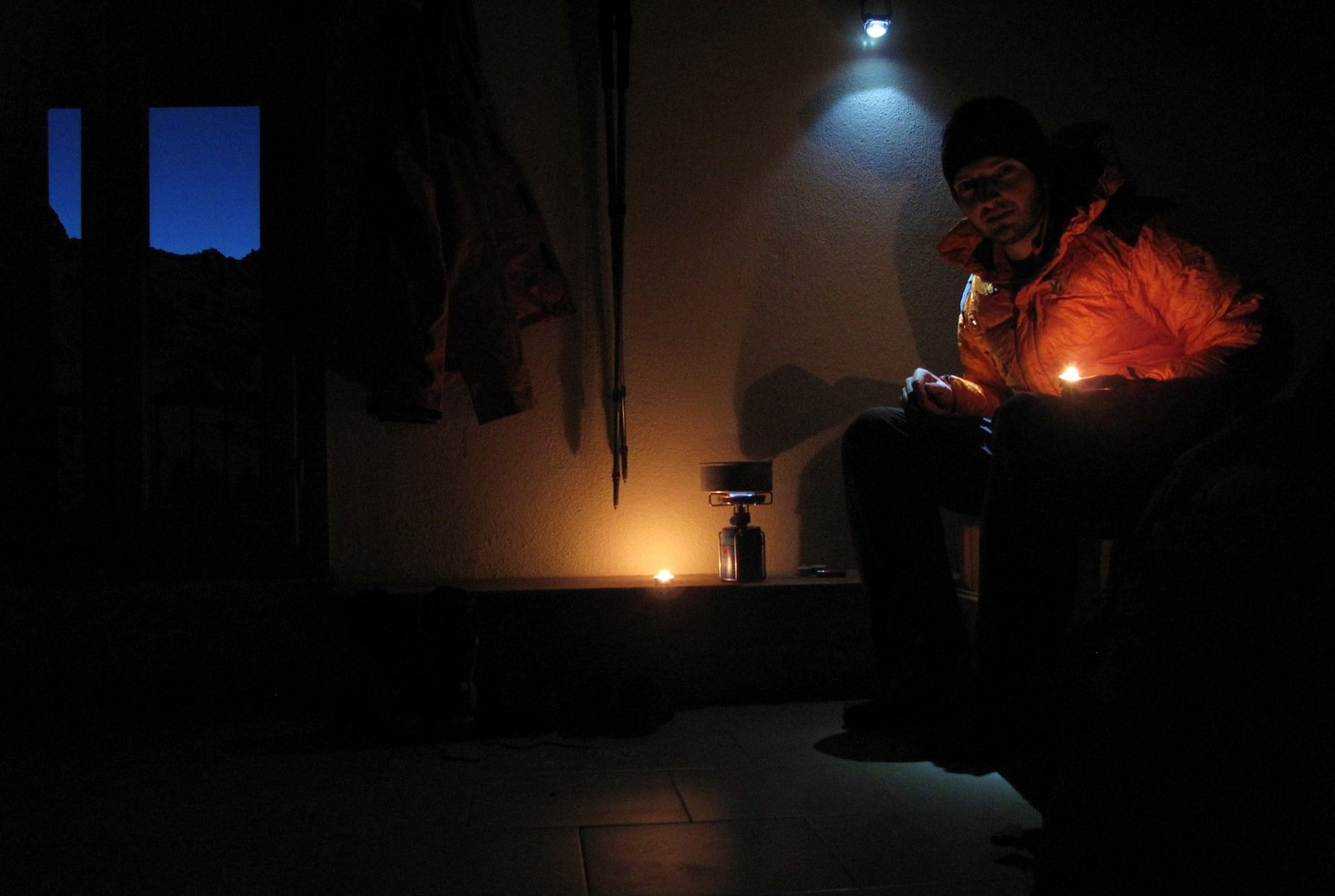 Nuit de solitude au local hiver du refuge des Merveilles
