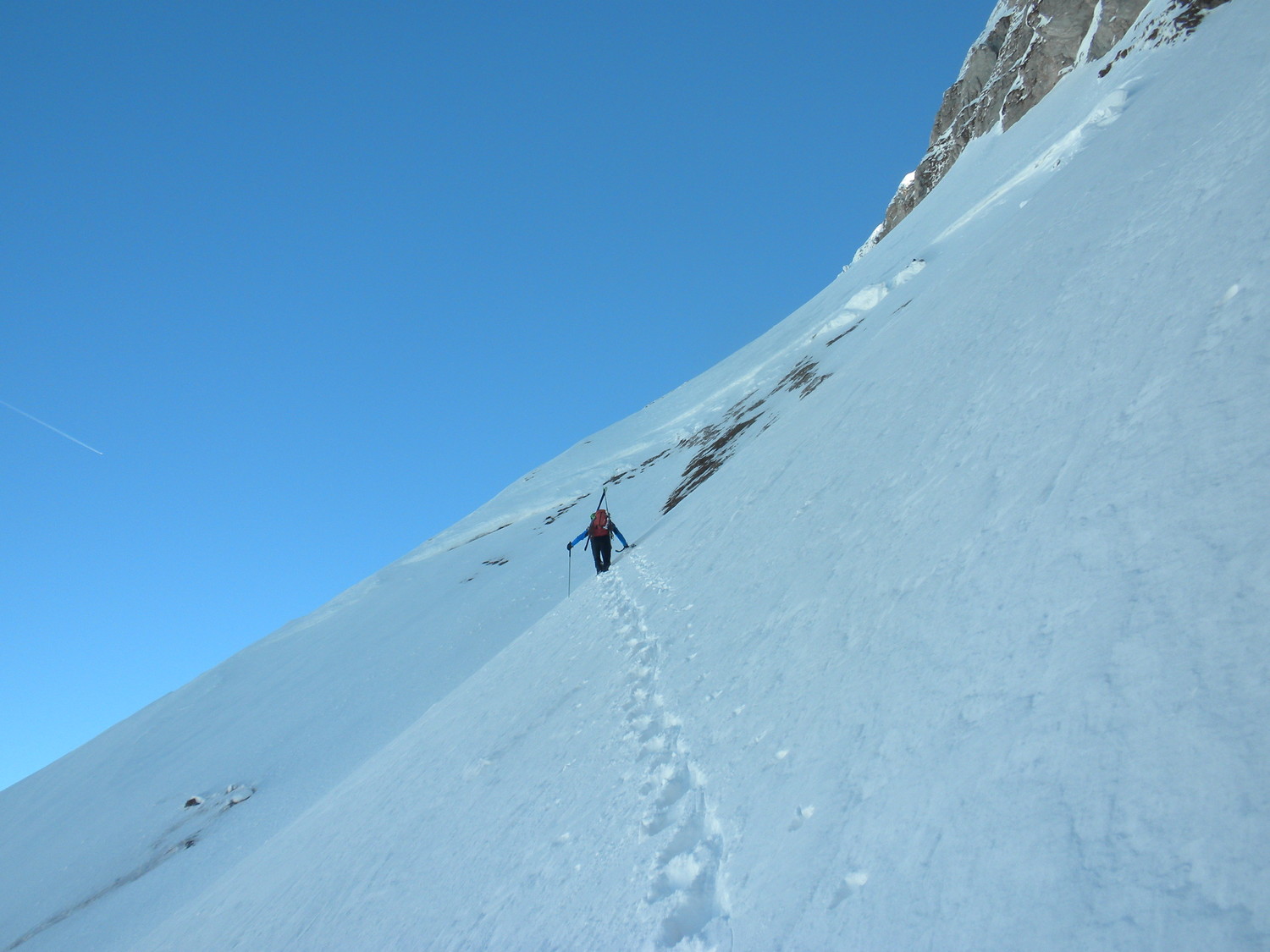 La traversée pour chercher le couloir