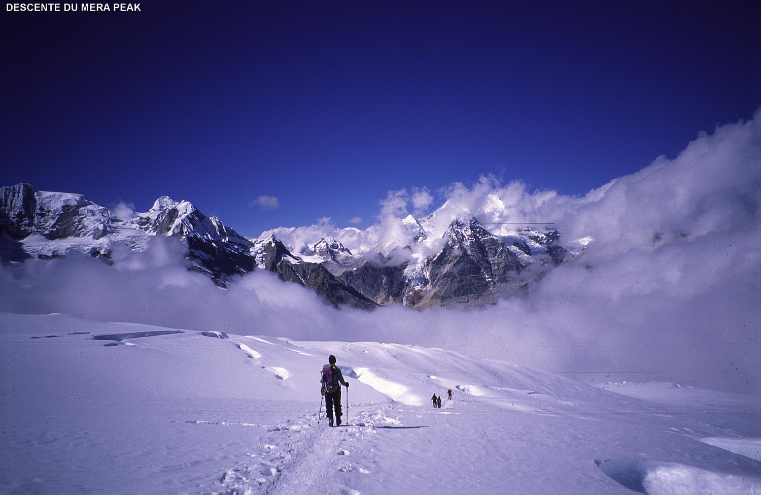 Descente du Mera Peak (6476m)
