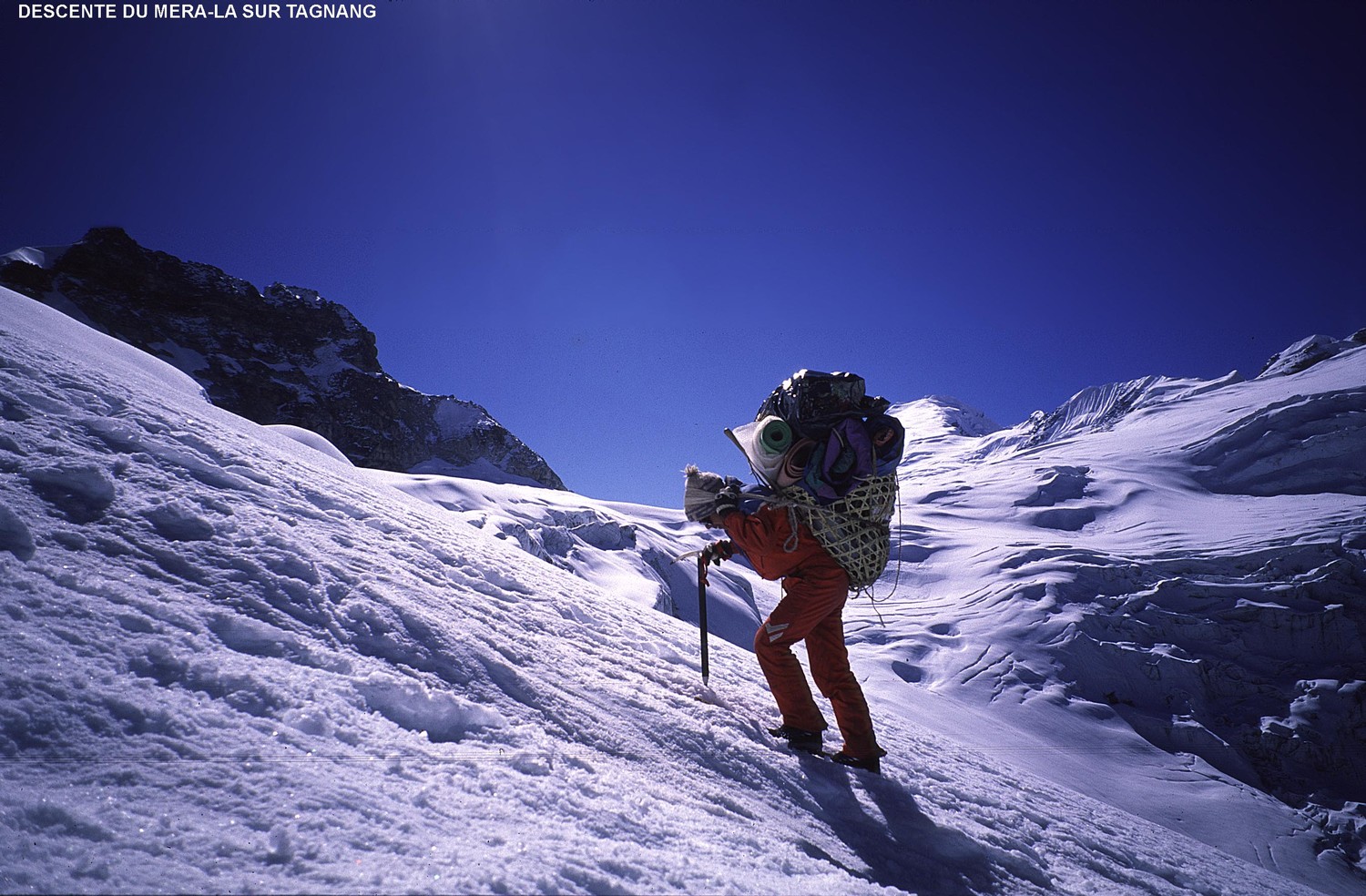 Descente du Mera La sur Tagnang