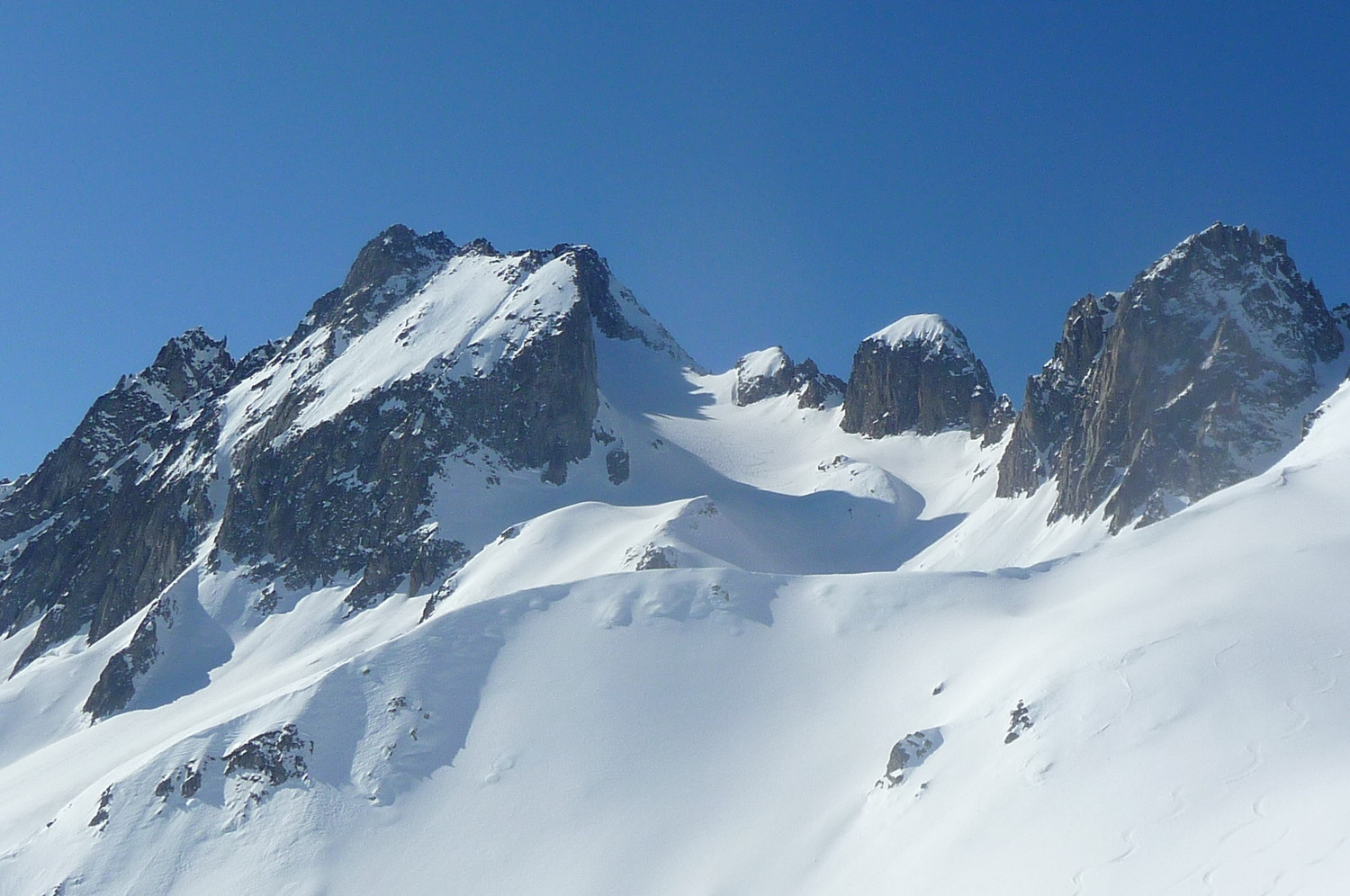 le glacier du grand pic de la lauzière