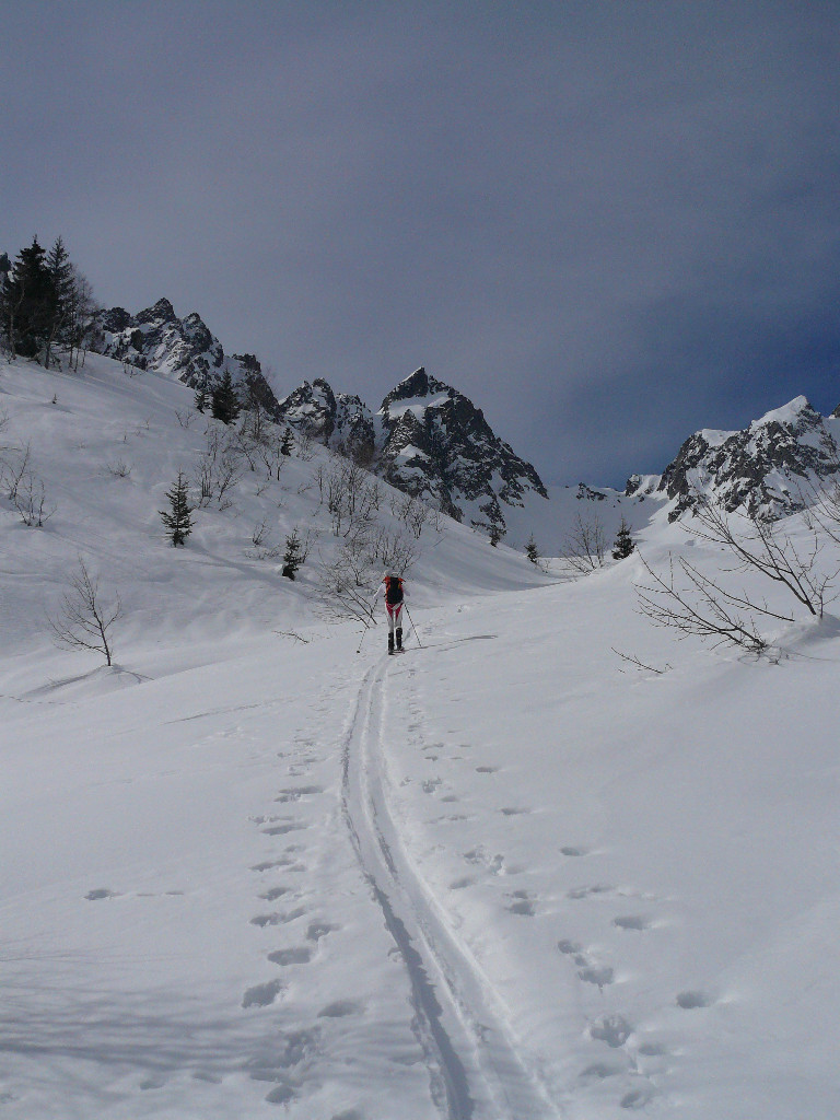 Col de la Pierre ce jour: en route pour 1600m de rêve.
