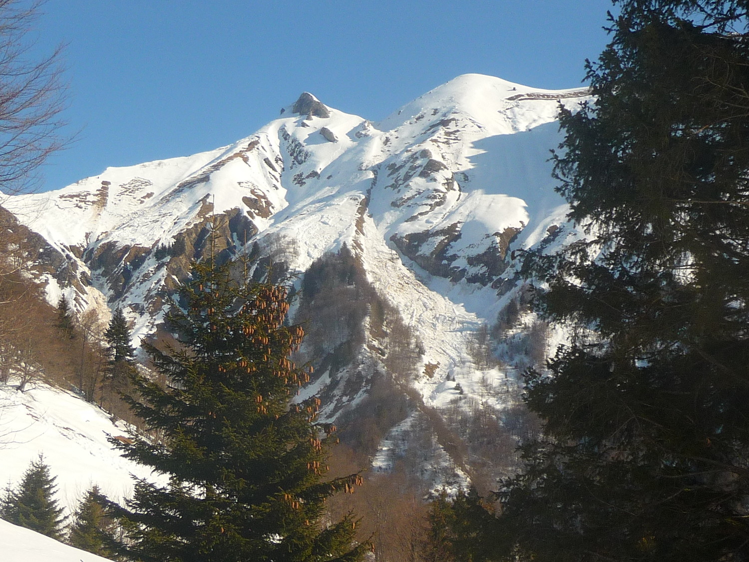 le mont de la Coche