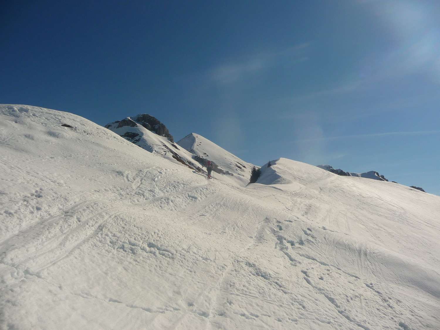 L'arête de la pointe