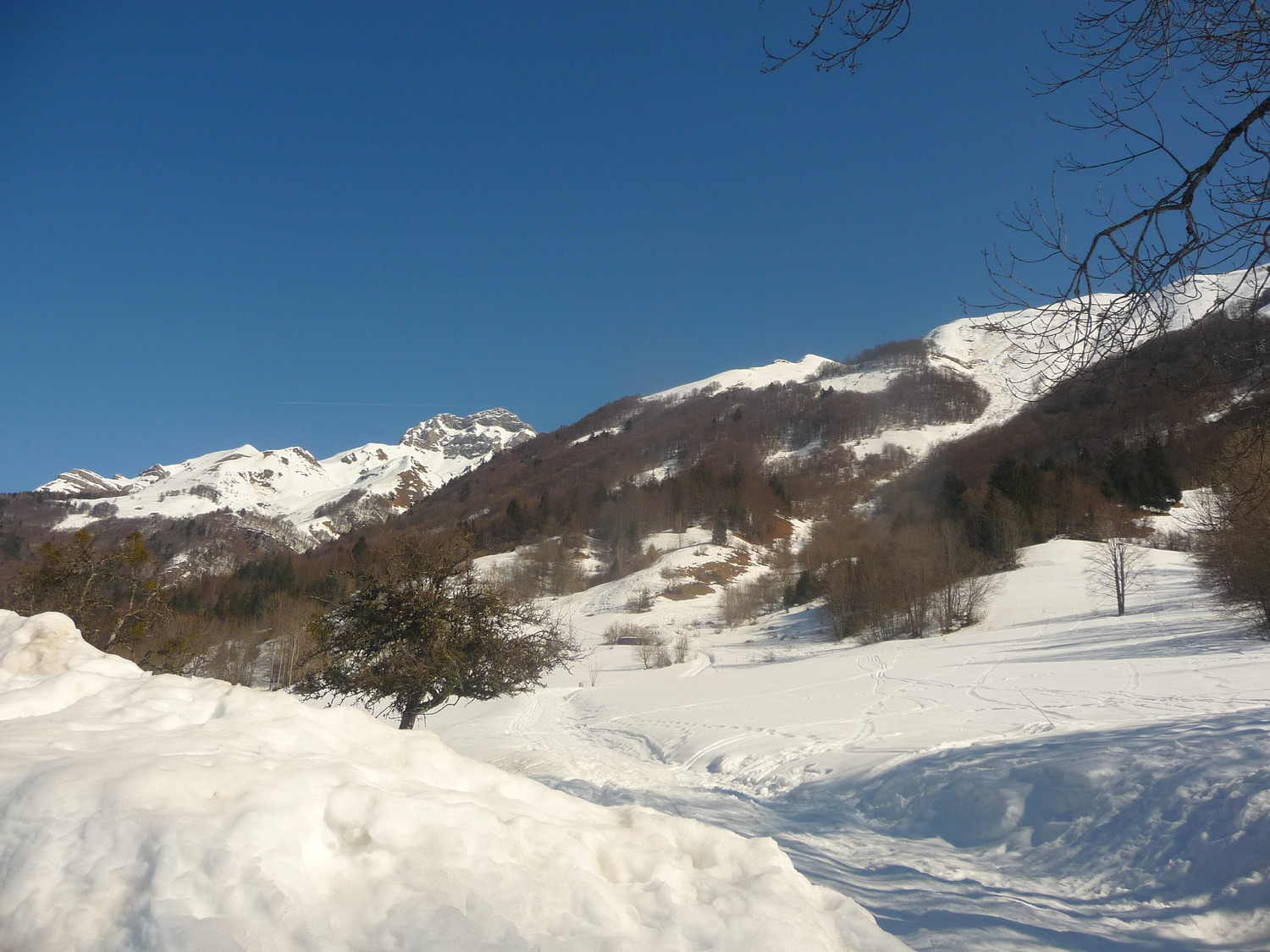 vue sur notre descente