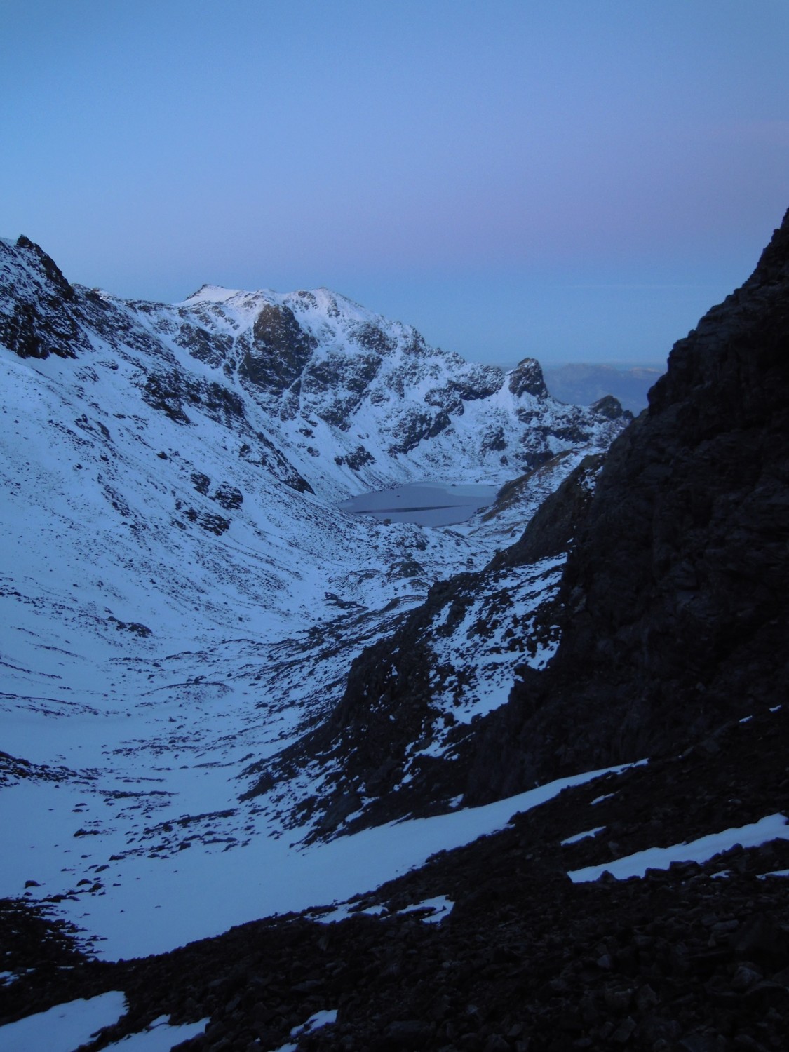 Un peu de neige, juste ce qu'il faut pour ce que ce soit magnifique !