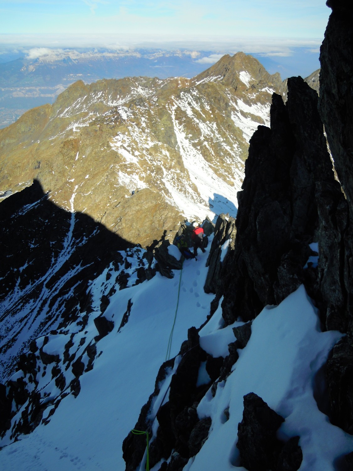 Sur l'arête N