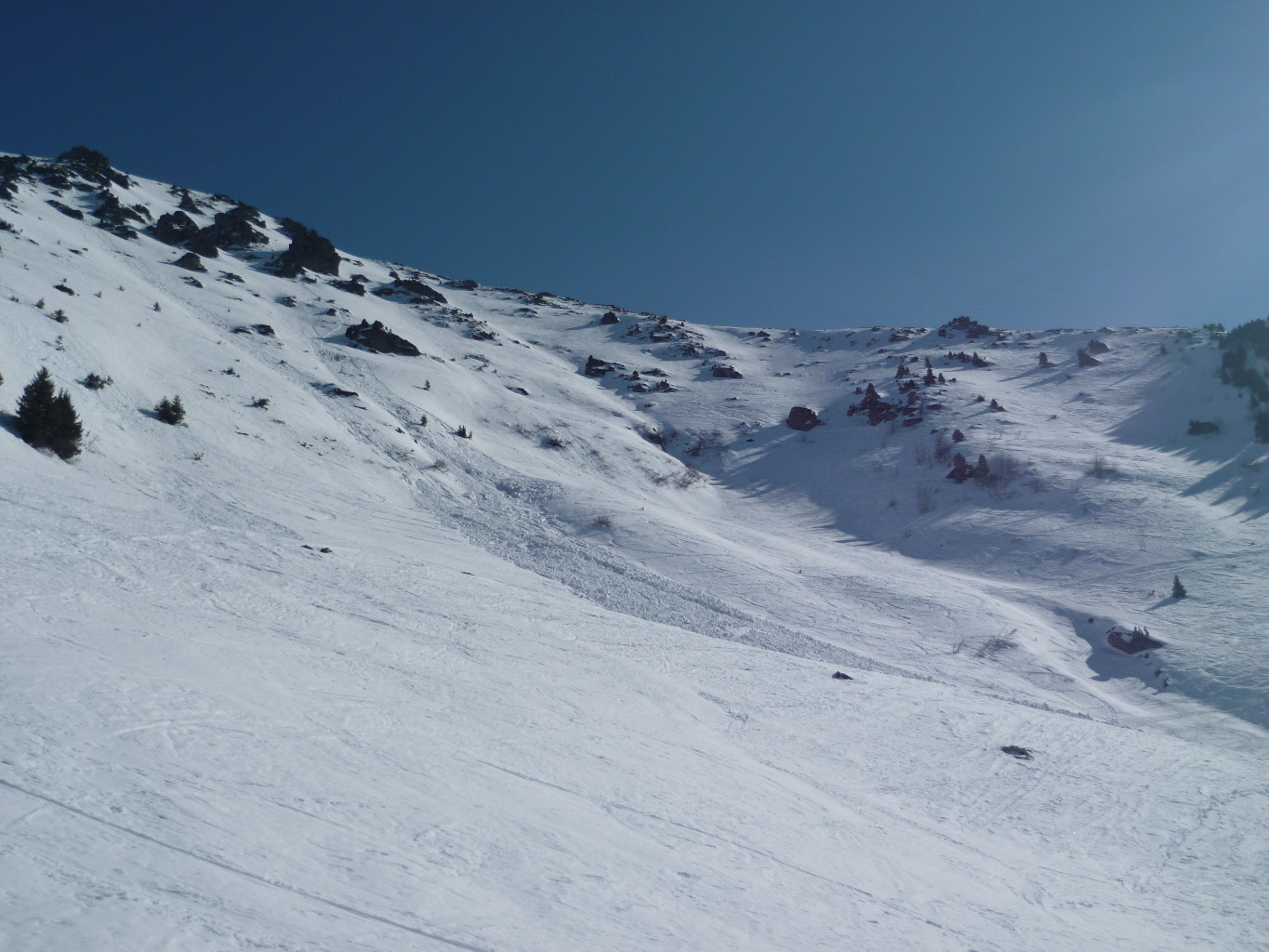 L'Entonnoir vu depuis la cabane