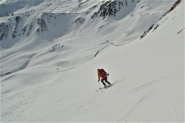 neve primaverile alla Kaserspitze