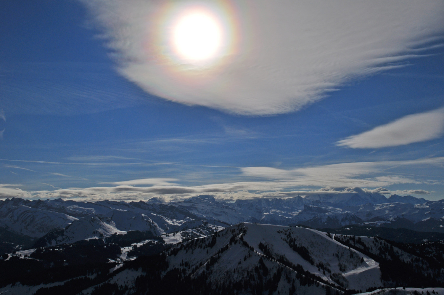 halo où est le mont-blanc ?