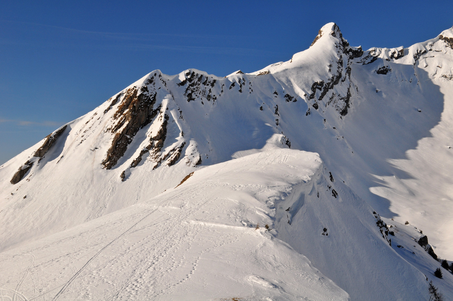 sommet E : il fait toujours le beau celui-là !