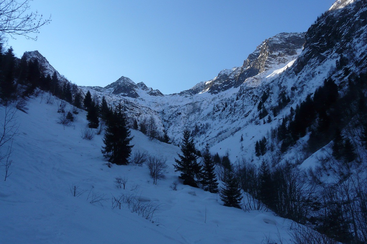 Combe Méanne, à la sortie de la forêt