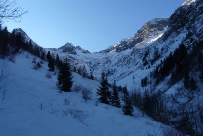 Combe Méanne, à la sortie de la forêt