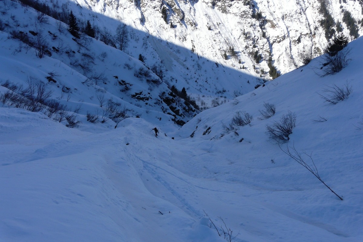 Dns le vallon de la Suchière